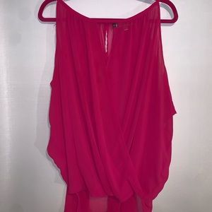 Hot pink top
